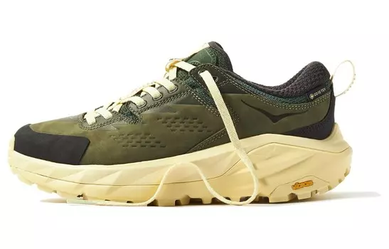 Кроссовки HOKA ONE ONE Kaha Low Gore-Tex END. Overland, зеленый