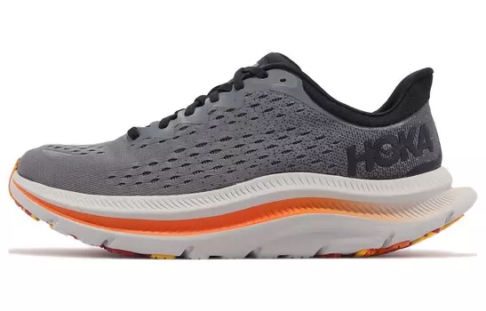 Кроссовки HOKA ONE ONE Kawana Black Lunar, серый/оранжевый