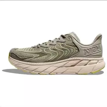 Кроссовки HOKA ONE ONE Lifestyle Shoes Unisex Low-top Green/Rice, цвет Green/Rice