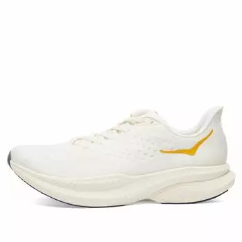 Кроссовки Hoka One One M Mach 6 La, цвет Alabaster & Oat Milk