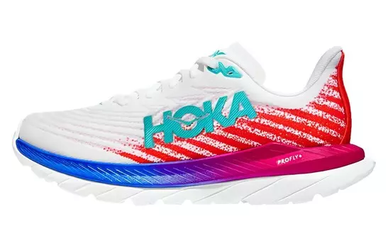 Кроссовки HOKA ONE ONE Mach 5 White Flame
