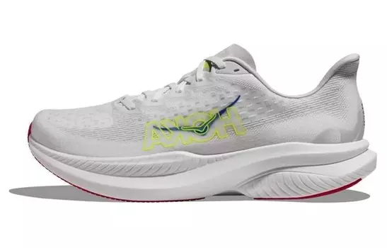 Кроссовки HOKA ONE ONE Mach 6 White Nimbus Cloud, серый