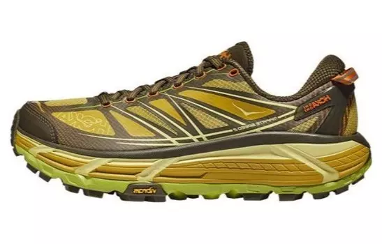 Кроссовки HOKA ONE ONE Mafate Speed 2 Dark Olive, оливковый