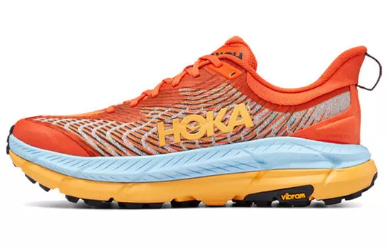 Кроссовки HOKA ONE ONE Mafate Speed 4 Puffin's Bill Orange