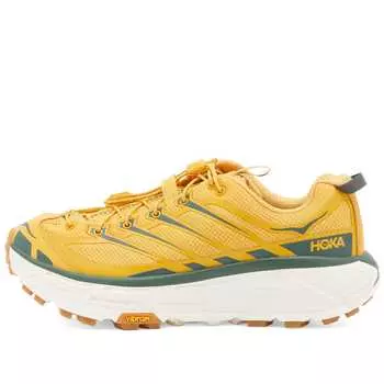 Кроссовки Hoka One One Mafate Three2, цвет Golden Yellow & Eggnog