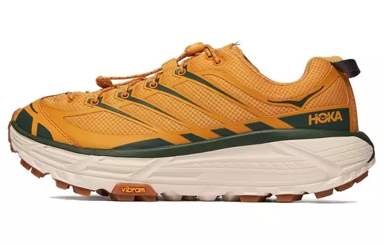 Кроссовки HOKA ONE ONE Mafate Three2 Golden Yellow Eggnog, золотой
