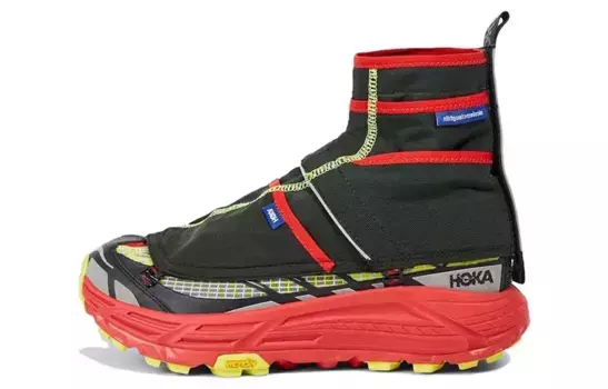 Кроссовки HOKA ONE ONE Mafate THREE2 Nicole McLaughlin, желтый/черный/оранжевый