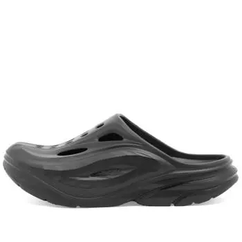 Кроссовки Hoka One One Ora Recovery Mule, цвет Black & Black