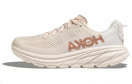 Кроссовки HOKA ONE ONE Rincon 3 Eggnog Rose Gold Women's, бежевый