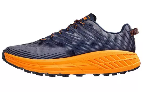 Кроссовки HOKA ONE ONE Speedgoat 4 Black Iris Marigold