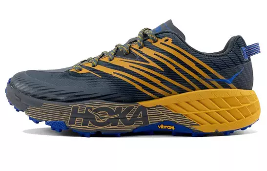 Кроссовки HOKA ONE ONE Speedgoat 4 Castlerock Golden Yellow