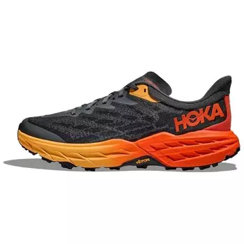 Кроссовки HOKA ONE ONE Speedgoat 5 Castlerock Flame, серый