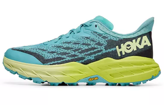 Кроссовки HOKA ONE ONE Speedgoat 5 Coastal Shade Green Glow Women's