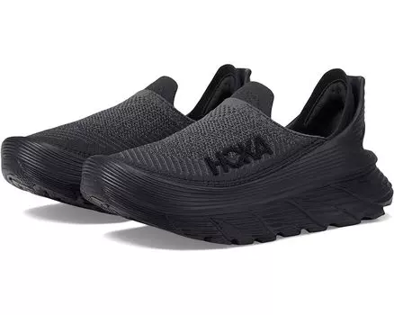 Кроссовки Hoka Restore TC, цвет Black/Black