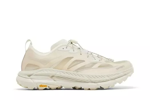 Кроссовки HOKA Satisfy x Mafate Speed 4 Lite Bone, кремовый