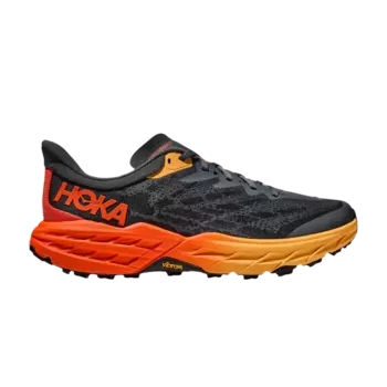 Кроссовки HOKA Speedgoat 5 2E Wide 'Castlerock Flame', серый