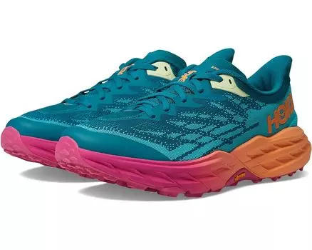 Кроссовки Hoka Speedgoat 5, цвет Deep Lake/Ceramic