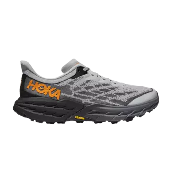 Кроссовки HOKA Speedgoat 5 'Harbor Mist Black', серый