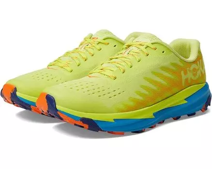 Кроссовки Hoka Torrent 3, цвет Citrus Glow/Diva Blue