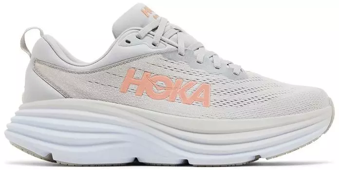 Кроссовки HOKA Wmns Bondi 8 'Harbor Mist', серый