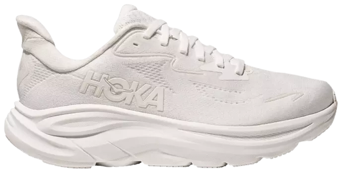 Кроссовки HOKA Wmns Clifton 10 Wide 'Triple White', белый