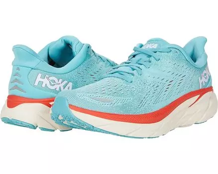 Кроссовки Hoka Women's Clifton 8, цвет Aquarelle/Eggshell Blue