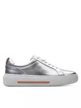 Кроссовки Hollyhock Walk 26176310 Clarks, серебряный