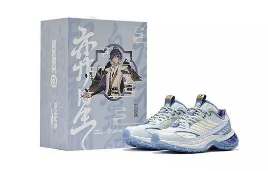 Кроссовки Honor Of Kings X для бега мужские с низким верхом Dusty Blue Erke