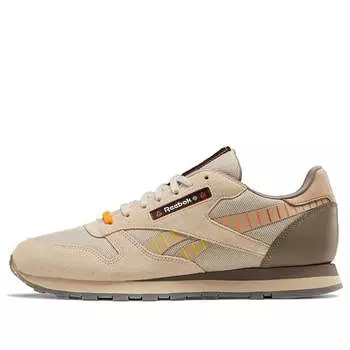 Кроссовки hot ones x classic leather 'scoville levels' Reebok, коричневый