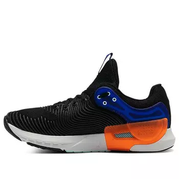 Кроссовки hovr apex 2 sneakers black/blue/orange Under Armour, черный