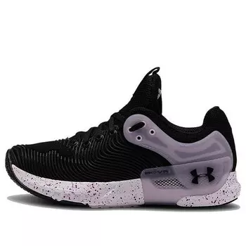 Кроссовки hovr apex 2 sports shoes black/purple Under Armour, черный