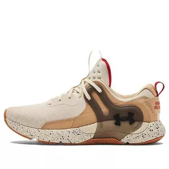 Кроссовки hovr apex 3 'stone heritage brown' Under Armour, бежевый