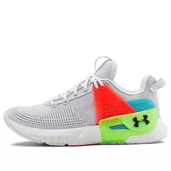Кроссовки hovr apex 'grey orange' Under Armour, серый