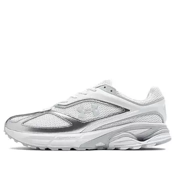 Кроссовки hovr apparition 'white metallic silver' Under Armour, белый