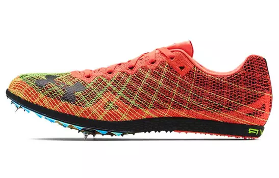 Кроссовки HOVR для бега мужские с низким верхом, красные/зеленые Under Armour