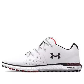 Кроссовки hovr fade 2 spikeless wide e 'white' Under Armour, белый