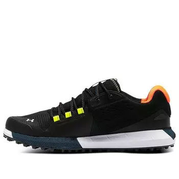 Кроссовки hovr forge rc spikeless golf 'black photon blue' Under Armour, черный