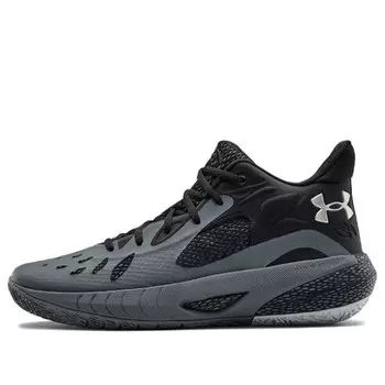 Кроссовки hovr havoc 3 'pitch grey black' Under Armour, серый