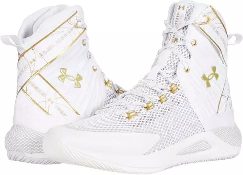 Кроссовки HOVR Highlight Ace Under Armour, цвет White/Metallic Gold
