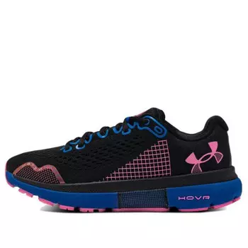 Кроссовки hovr infinite 4 'black blue pink' Under Armour, черный