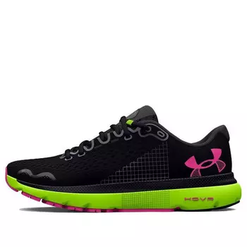 Кроссовки hovr infinite 4 'black green pink' Under Armour, черный