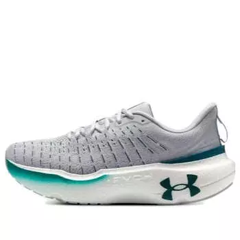 Кроссовки hovr infinite elite 'halo grey hydro teal' Under Armour, серый