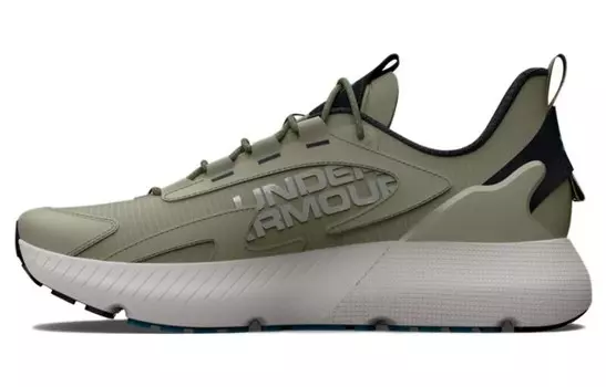 Кроссовки HOVR Mega 2 унисекс с низким верхом, цвет черный/зеленый Under Armour