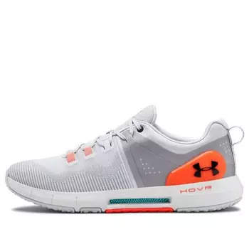 Кроссовки hovr rise low tops professional gray orange Under Armour, серый