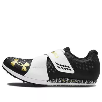 Кроссовки hovr skyline tj track spikes 'jet grey white' Under Armour, серый