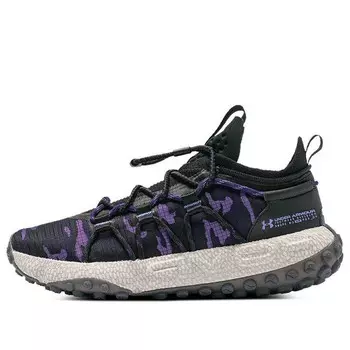 Кроссовки hovr summit fat tire 'black purple camo' Under Armour, черный