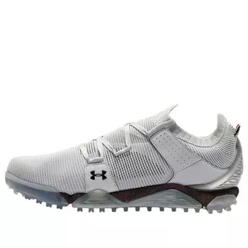 Кроссовки hovr tour spikeless wide e 'halo grey' Under Armour, серый