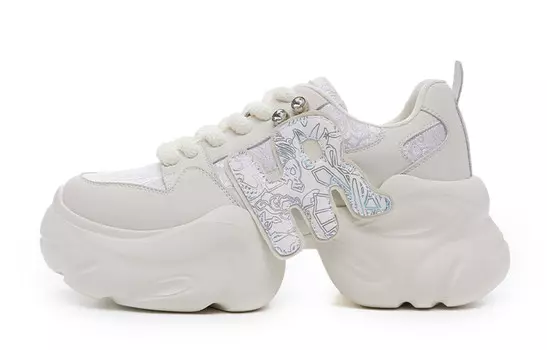 Кроссовки HR Chunky Sneakers Women's Low-top, бежевый