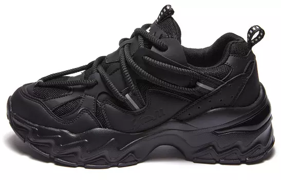 Кроссовки HUANG AIMIAO Chunky Sneakers Unisex Low-top, черный