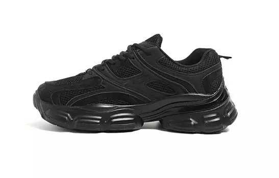 Кроссовки HUANQIU Chunky Sneakers Men Low-top, черный